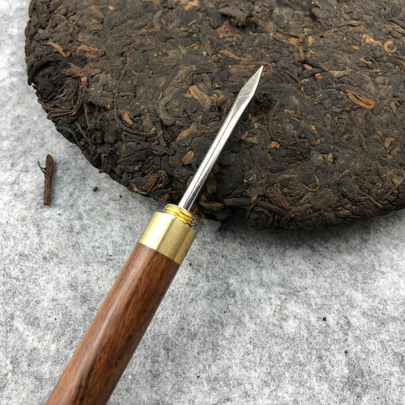 1 db fából készült teakés teaszertartási kellékek Puer dedikált teatű kínai kung fu teasets eszközök konyhai kiegészítők