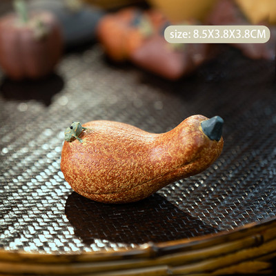 Ķīniešu Yixing Purpura māla tēja mājdzīvnieku rotājumi Simulācija Augļi Statiņa Roku darbs Tējas servīzes dekori Mājas dārzs Mākslas dāvanas