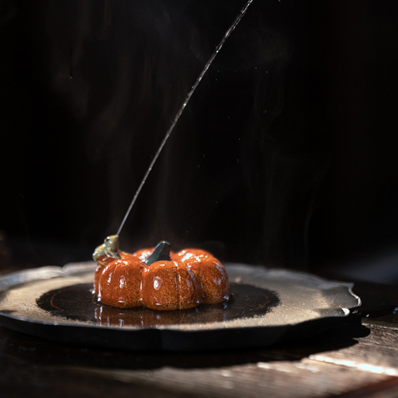 Ķīniešu Yixing Purpura māla tēja mājdzīvnieku rotājumi Simulācija Augļi Statiņa Roku darbs Tējas servīzes dekori Mājas dārzs Mākslas dāvanas