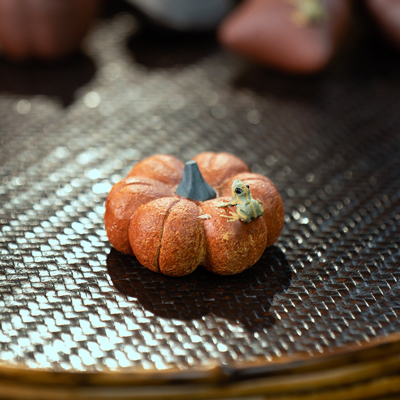 Ķīniešu Yixing Purpura māla tēja mājdzīvnieku rotājumi Simulācija Augļi Statiņa Roku darbs Tējas servīzes dekori Mājas dārzs Mākslas dāvanas