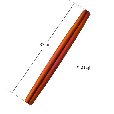 1 db rozsdamentes acél sodrófa Konyhai edények Tésztahenger Sütő pizza tészta Süteménygombóc Tapadásmentes sütőeszköz