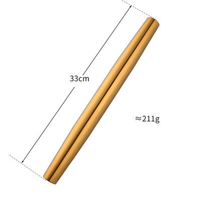 1 db rozsdamentes acél sodrófa Konyhai edények Tésztahenger Sütő pizza tészta Süteménygombóc Tapadásmentes sütőeszköz