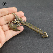 Varš Tibetas pūķa galvas cirvis Tēja Nazis Tējas Adata Amatniecība Rotājumi Tēja Mājdzīvnieku galda dekorēšana Mājas dekors Aksesuāri amatniecības dāvana