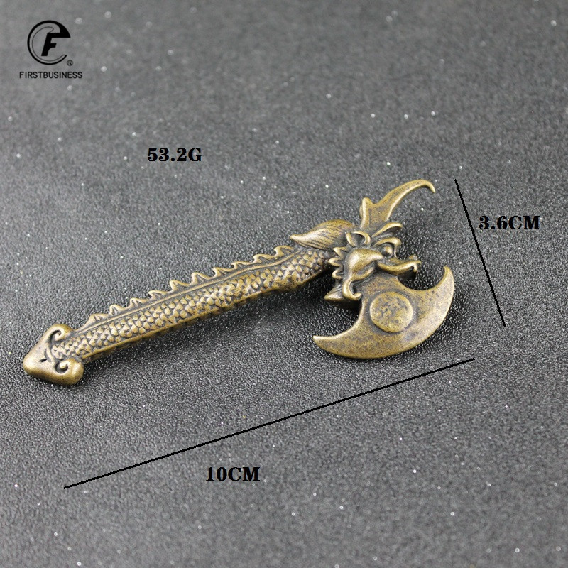 Varš Tibetas pūķa galvas cirvis Tēja Nazis Tējas Adata Amatniecība Rotājumi Tēja Mājdzīvnieku galda dekorēšana Mājas dekors Aksesuāri amatniecības dāvana