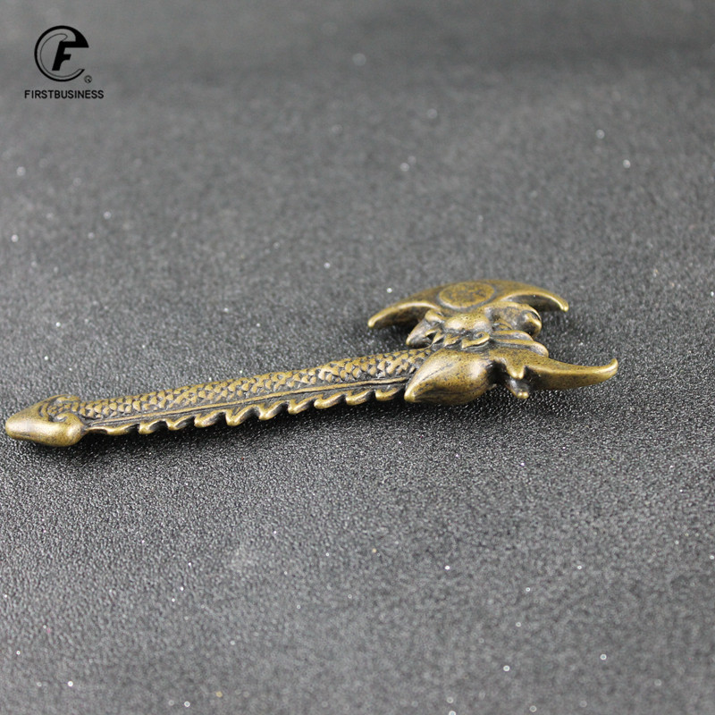 Varš Tibetas pūķa galvas cirvis Tēja Nazis Tējas Adata Amatniecība Rotājumi Tēja Mājdzīvnieku galda dekorēšana Mājas dekors Aksesuāri amatniecības dāvana