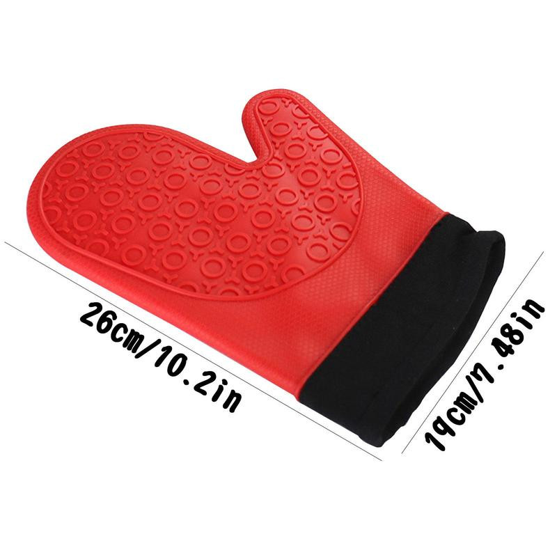 Silikoninės karščiui atsparios pirštinės neslystančios silikoninės orkaitės pirštinės vandeniui atsparios karščiui atsparios pirštinės kepimo pirštinės Virtuvės priedai