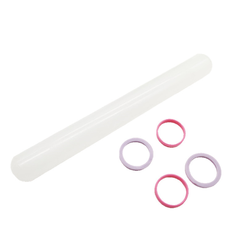 1db tapadásmentes sodrófa torta görgős kézművesség csúszó cukor fondant tészta díszített fondant torta fehér sütési főzőeszközök