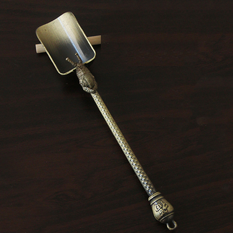 Kastuvo formos arbatos šaukšteliai Retro kinų stiliaus arbatos priedai Varis Cukrus Druska Kavos Šaukšteliai Virtuvei Kongfu Arbatos Įrankiai Įtaisai