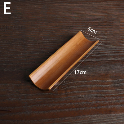 Aukštos kokybės arbatos priedai Kinijos Kongfu medinis bambuko retro stiliaus natūralios arbatos šaukštelis Subtilus šaukštas nešiojamas bambuko arbatinis šaukštelis