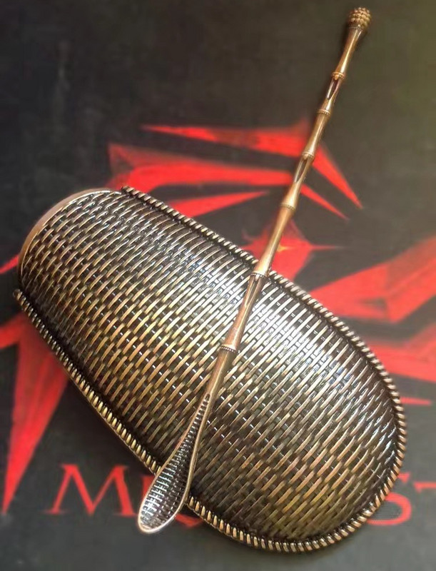 GongFu tējas karotes tējas lāpstiņas komplekts ar rokām āmurēts tonis Caddy karote tējas atkritumu kaste Tējas turētājs Tējas izvēles tējas ceremonijas piederumi