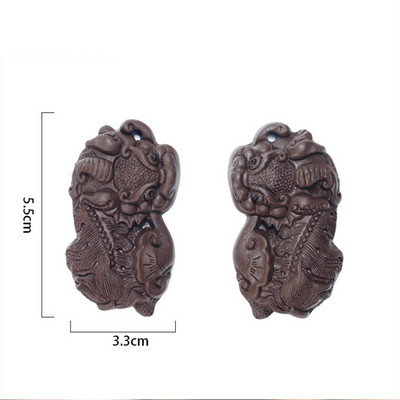 2gab. Roku darbs Purpura Māla tēja Mājdzīvnieku rotājumi Drosmīgo karaspēku modeļu tējas galda noformējums Ķīniešu tējas ceremonijas dekors Amatniecības dāvana