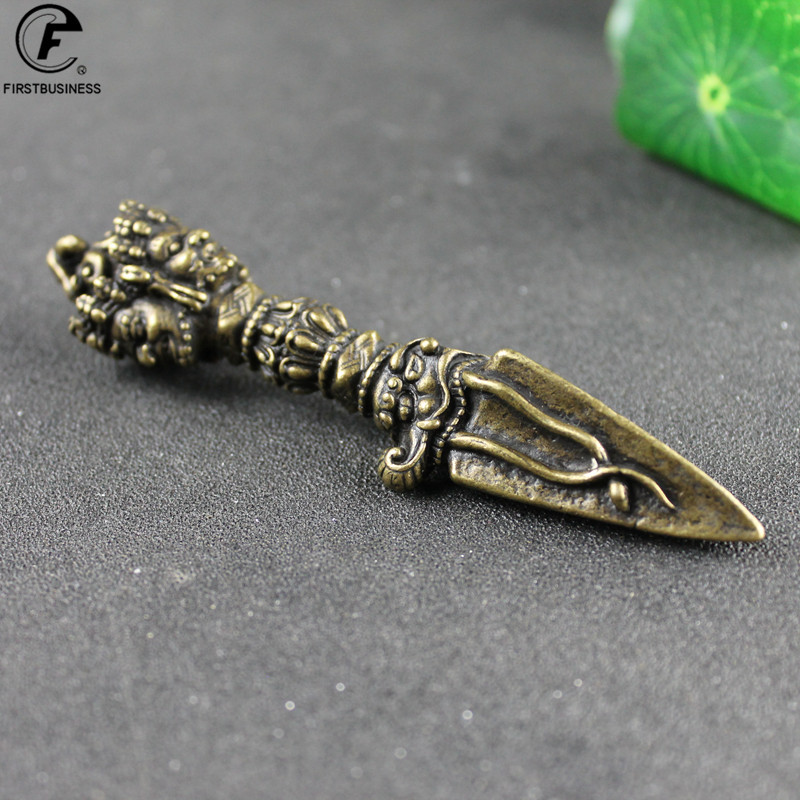 Gryno vario budistų dirbiniai papuošalai vintažiniai žalvario žirgo galva kaukolė Budos grūstuvė Vajry figūrėlės Pradžia Adata Peilis Buda