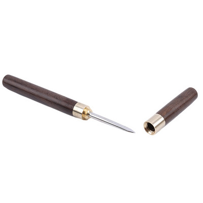 Professzionális teáskés kreatív szantálfa rozsdamentes acél teakés Pu`er speciális teatű kung fu teáskészlet spirál teás kés