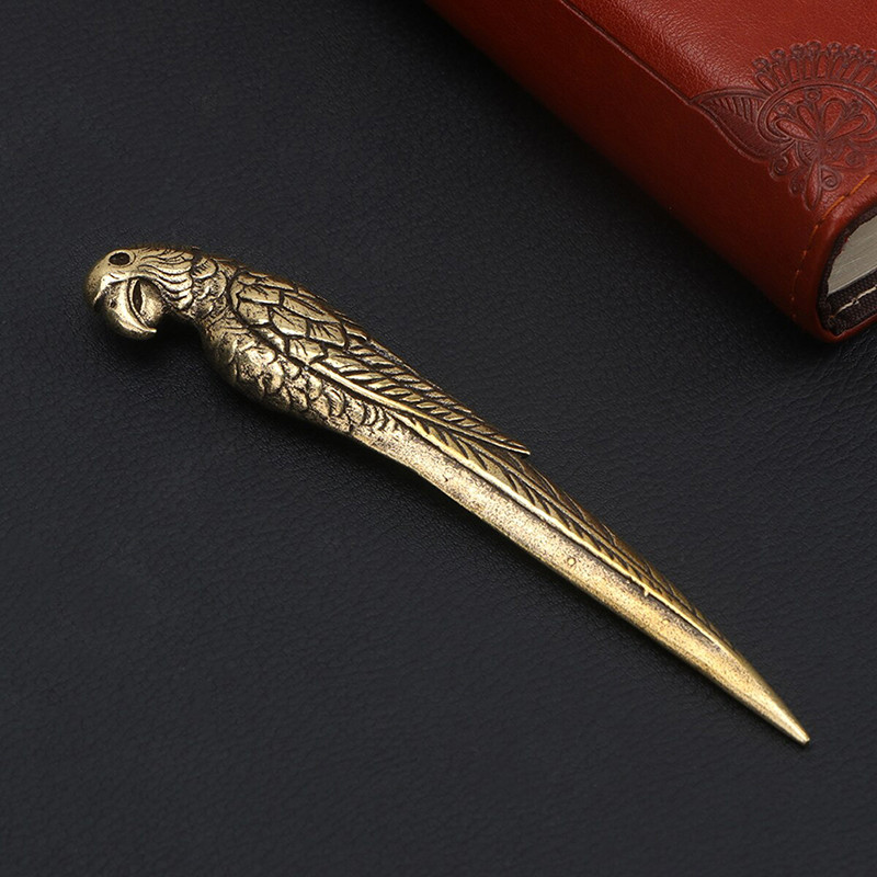 Vintage vara papagaiļa formas tējas nazis roku darbs tējas trauki tēja dzeršana biroja tējas ceremonijas piederumi Ķīniešu tējas adatu griezējs