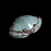 Ge Kiln Repedt mázas Ráktea Játssz Kézzel készített Kongfu Tea Kisállat Dekoráció Kínai Tea Asztali Teaceremónia Kiegészítők Tea Pet