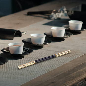 Tea Cutter Brass Rosewood Tea Needle Knife Tea Knife Tools Puer Tea Needle for Prying Cake Brick Restaurant Bar