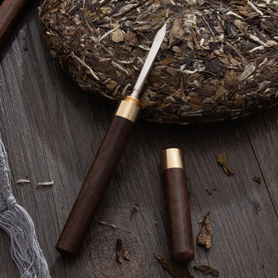 1 gab koka tējas nazis tējas ceremonijas piederumi Puer specializētā tējas adata ķīniešu kung fu teasets rīks