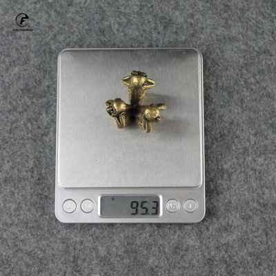 Antīks varš Trīs pērtiķi Mājas dekors Dzīvojamās istabas rotājumi Ķīniešu 12 Zodiaka Dzīvnieks Miniatūra figūriņa Mēbeles Ornaments