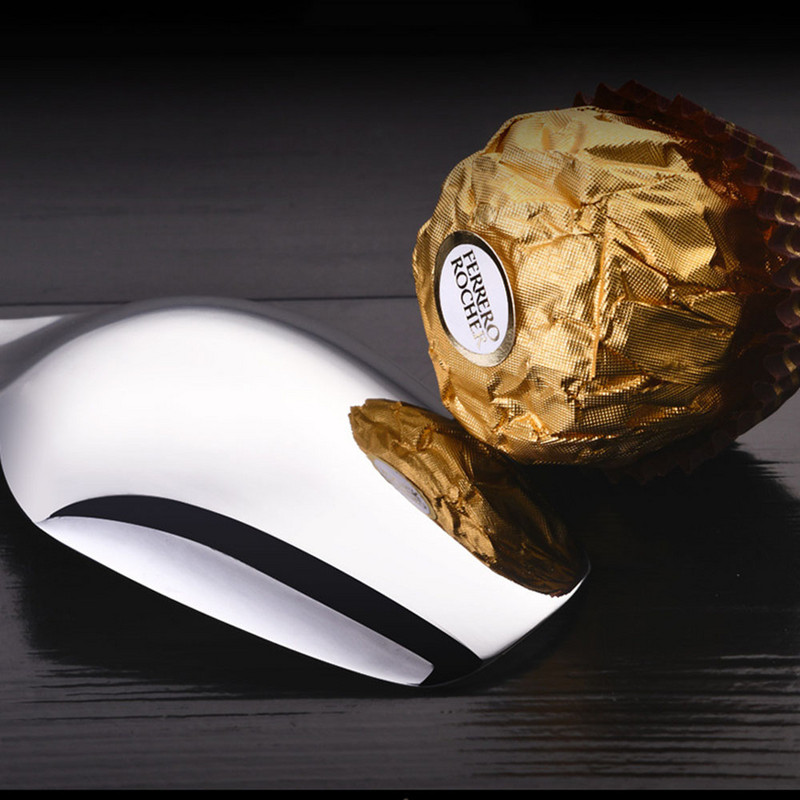 304 Nerūsējošā tērauda tējas karote deserta saldējuma karote ar īsu rokturi bērnu karote galda piederumi kafejnīcai konditorejas izstrādājumiem