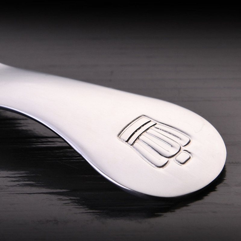 304 Nerūsējošā tērauda tējas karote deserta saldējuma karote ar īsu rokturi bērnu karote galda piederumi kafejnīcai konditorejas izstrādājumiem