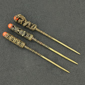 1 vnt Vintage vario arbatos peilis Arbatos indas Arbatos gėrimas Kinietiško stiliaus arbatos ceremonijos priedai Arbatos adata