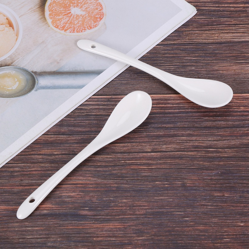 LBER rinkinys iš 5 keraminių šaukštelių arbatinio šaukštelio uogienės medaus