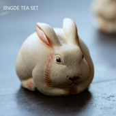 Radoša purpura māla Zodiaka truša tēja Mājdzīvnieks var tikt pacelts Tējas paplāte Rotājumi Tējas servīzes piederumi Roku darbs Skulptūra Dekoratīvs