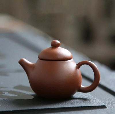 1gb Purpura māla tēja Pet Mini pirkstgaliem Tējkannas rotājumi Radošs tējas komplekts Piederumi Boutique tējas galda dekorēšana tējkanna