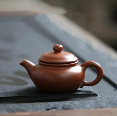 1gb Purpura māla tēja Pet Mini pirkstgaliem Tējkannas rotājumi Radošs tējas komplekts Piederumi Boutique tējas galda dekorēšana tējkanna