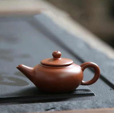 1gb Purpura māla tēja Pet Mini pirkstgaliem Tējkannas rotājumi Radošs tējas komplekts Piederumi Boutique tējas galda dekorēšana tējkanna