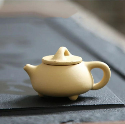 1gb Purpura māla tēja Pet Mini pirkstgaliem Tējkannas rotājumi Radošs tējas komplekts Piederumi Boutique tējas galda dekorēšana tējkanna