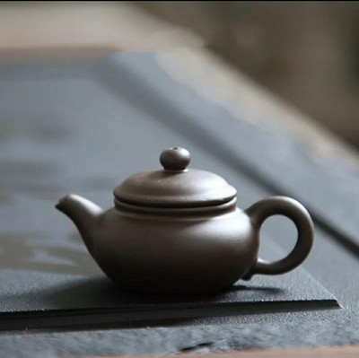 1gb Purpura māla tēja Pet Mini pirkstgaliem Tējkannas rotājumi Radošs tējas komplekts Piederumi Boutique tējas galda dekorēšana tējkanna