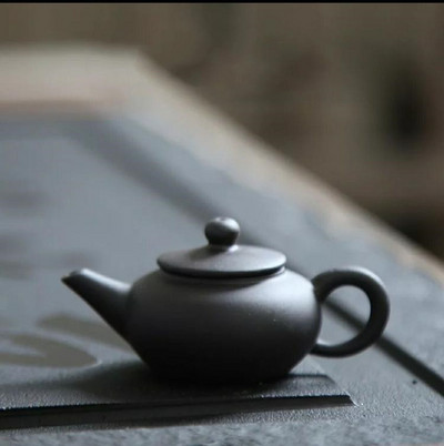 1gb Purpura māla tēja Pet Mini pirkstgaliem Tējkannas rotājumi Radošs tējas komplekts Piederumi Boutique tējas galda dekorēšana tējkanna