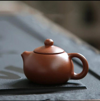 1gb Purpura māla tēja Pet Mini pirkstgaliem Tējkannas rotājumi Radošs tējas komplekts Piederumi Boutique tējas galda dekorēšana tējkanna