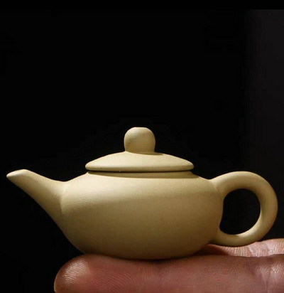 1gb Purpura māla tēja Pet Mini pirkstgaliem Tējkannas rotājumi Radošs tējas komplekts Piederumi Boutique tējas galda dekorēšana tējkanna