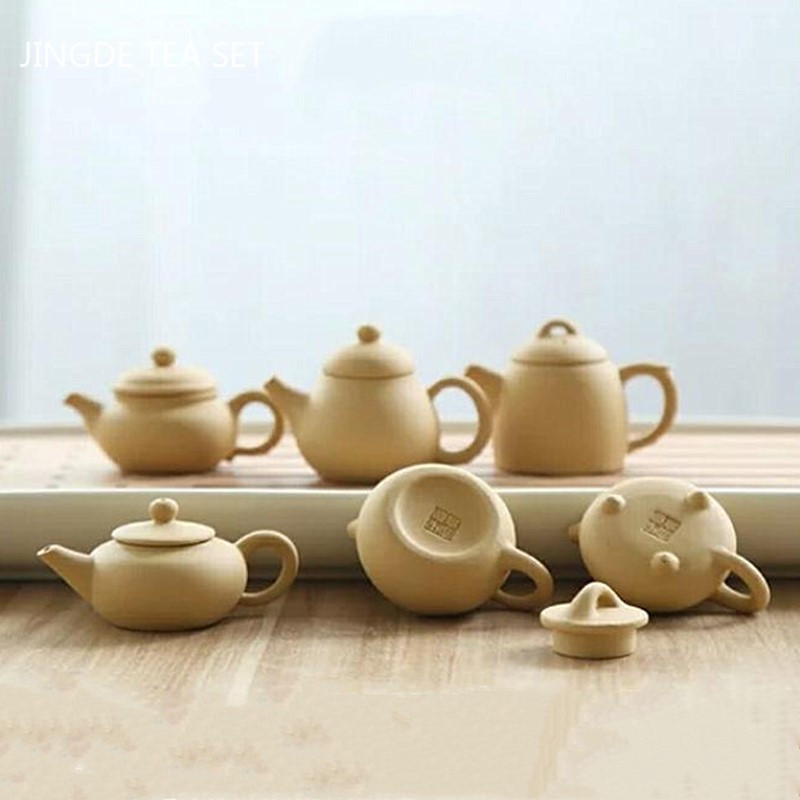 1gb Purpura māla tēja Pet Mini pirkstgaliem Tējkannas rotājumi Radošs tējas komplekts Piederumi Boutique tējas galda dekorēšana tējkanna