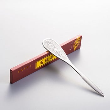 Τσάι υψηλής ποιότητας Puerh Βελόνα μαχαιριού Puer μαχαίρι κώνος από ανοξείδωτο χάλυβα μεταλλικό ένθετο σετ τσαγιού πάχυνση αξεσουάρ τσαγιού μαχαιριού puer