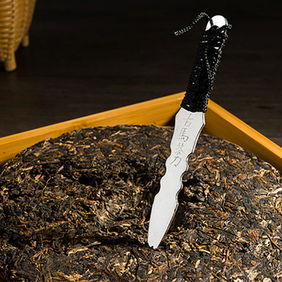 Висококачествен пуер чай Игла за нож Пуер нож конус метална вложка от неръждаема стомана комплект за чай удебеляване пуер нож аксесоари за чай