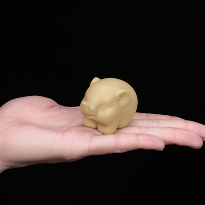 1 Gb Boutique Purpura māla tēja mājdzīvnieks Jauki mazs zilonis Statujas tēja Figūriņa Ornaments oolong Tēja Aksesuāri mājas tējas dekorēšana