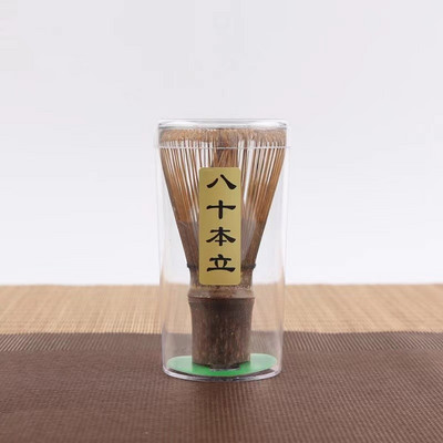 Japoniškos ceremonijos bambuko „Matcha“ praktiški miltelių šluotelė Kavos žaliosios arbatos šepetėlis „Chasen“ įrankis malūnėlio šepečiai arbatos įrankiai