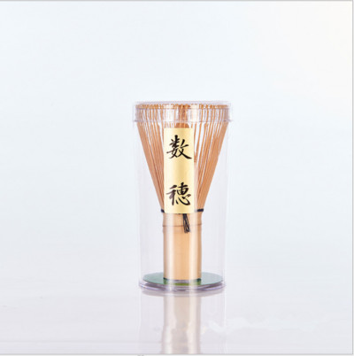 Japoniškos ceremonijos bambuko „Matcha“ praktiški miltelių šluotelė Kavos žaliosios arbatos šepetėlis „Chasen“ įrankis malūnėlio šepečiai arbatos įrankiai