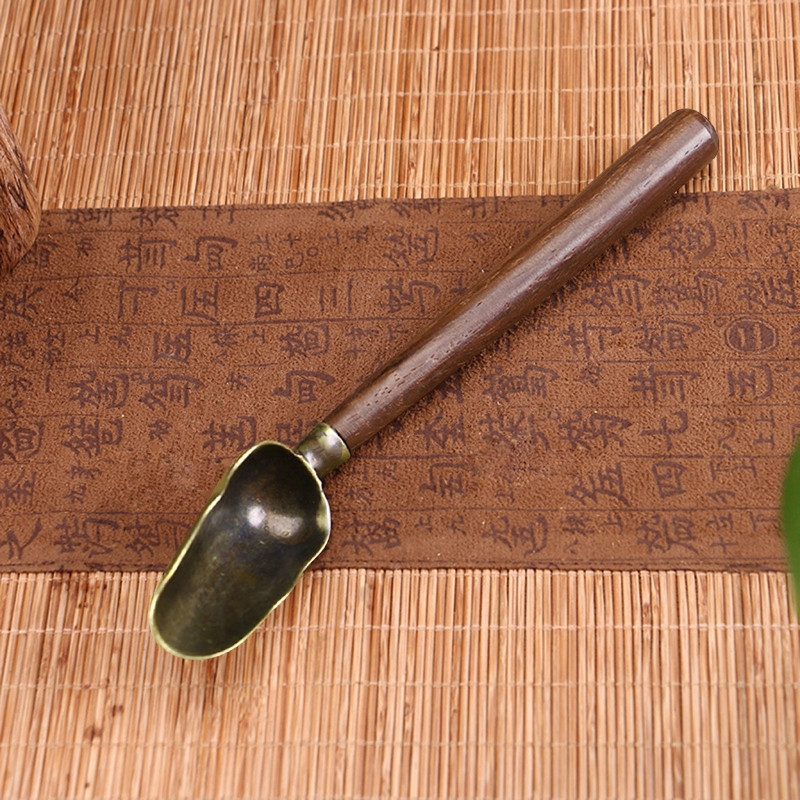 Desszert Kávé Fagylalt Gyümölcs kanalak Tiszta sárgaréz konyhai kiegészítők