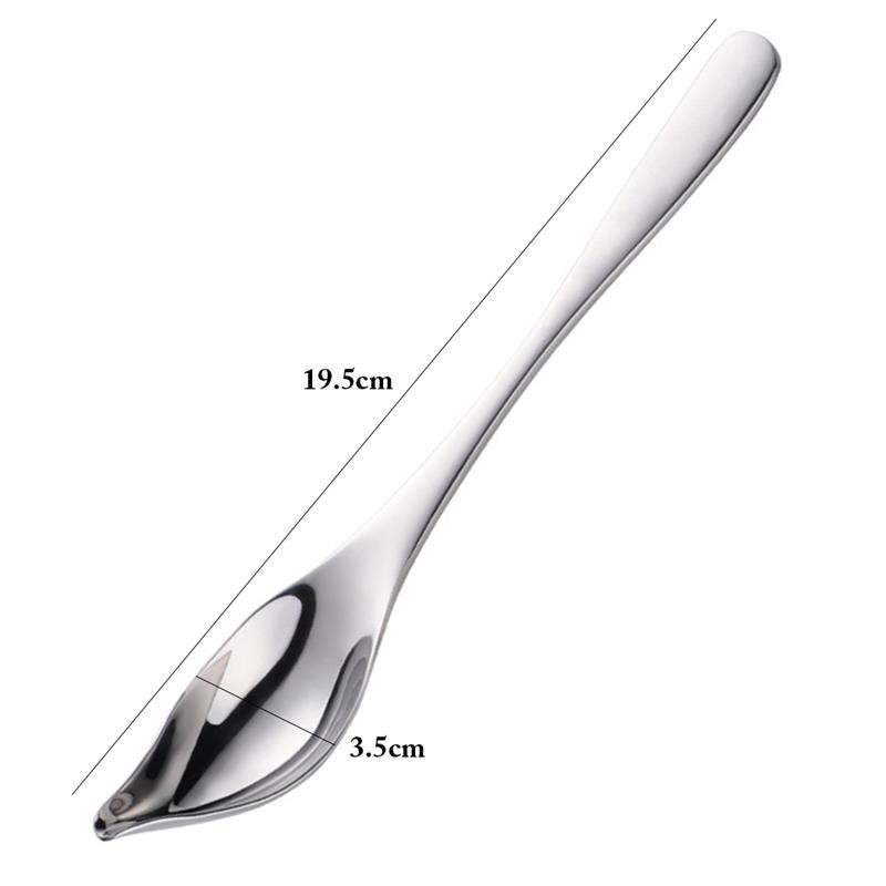 1 gab. šefpavāra zīmuļu mērce gleznošanas karote nerūsējošā tērauda virtuve, restorāns Rietumu virtuve cepšana deserta dekorēšana mākslas zīmēšanas karotes