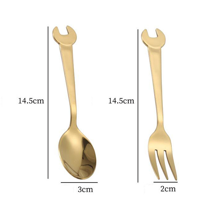 2Gb Galda trauku salātu serveru komplekts nerūsējošā tērauda salātu servēšanas komplekts salātu servēšanas salātu karotes salātu dakšiņas virtuves piederumi