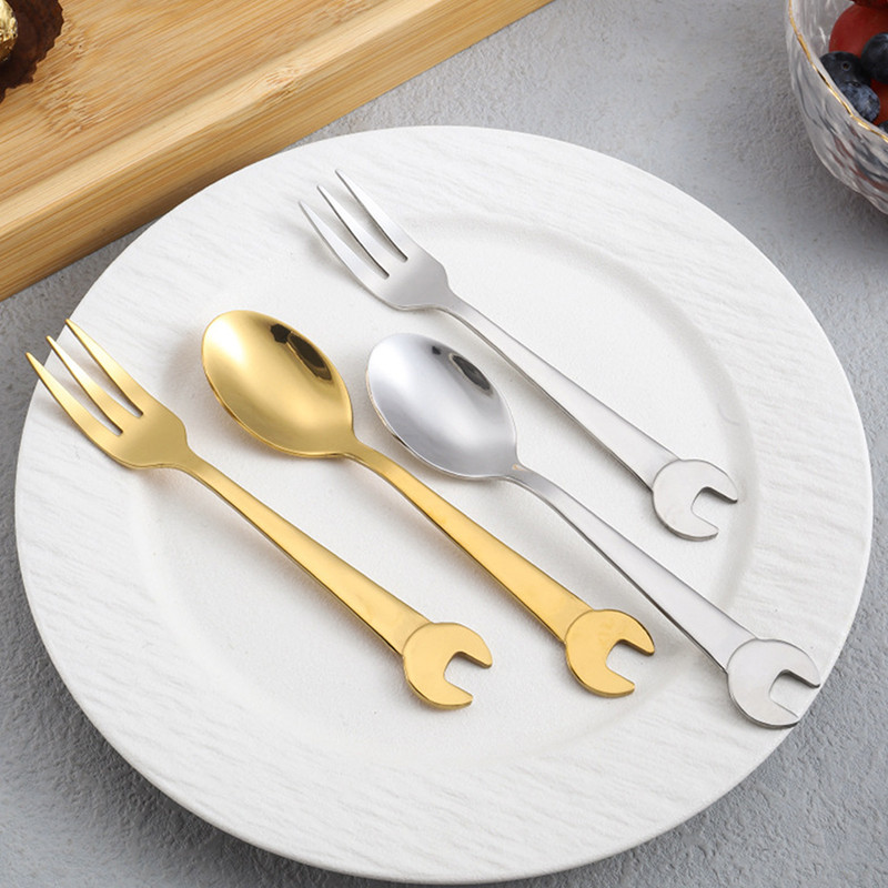 2Gb Galda trauku salātu serveru komplekts nerūsējošā tērauda salātu servēšanas komplekts salātu servēšanas salātu karotes salātu dakšiņas virtuves piederumi