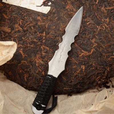 1 ΤΕΜ. Puerh Tea Knife Needle Puer Knife Κώνος από ανοξείδωτο ατσάλι Μεταλλικό ένθετο Σετ τσαγιού πάχυνση Puer Knife Tea