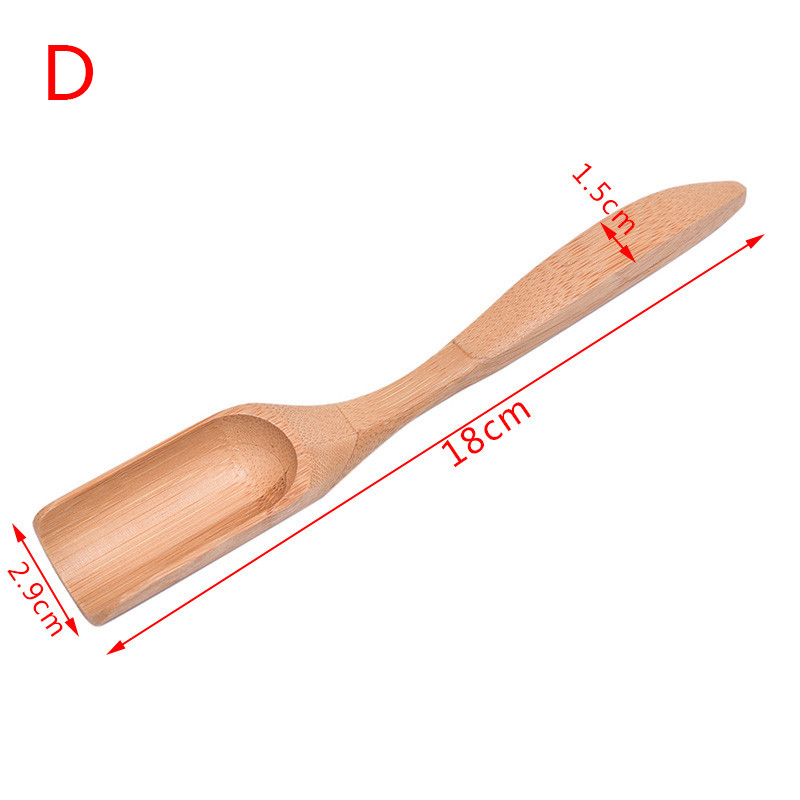 Ķīniešu bambusa tējas karote tējas kafijas tējas lapu izvēles turētājs medus mērces karote lāpsta Matcha pulveris tējkarote rīks
