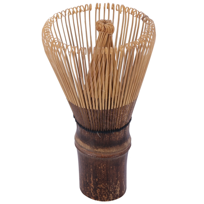 80 dakšiņas Matcha slaucīt japāņu ceremonija Bamboo Chasen Matcha tējas pulvera putotājs Zaļā tēja L