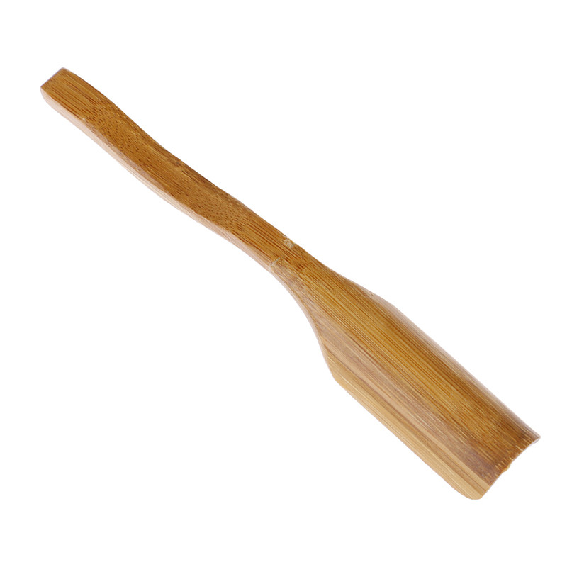 1 gab. Koka piena medus zupas karote Masīvkoka galda piederumi ar garu rokturi tējkarote kafijas karote maisīšanas nūjiņa virtuves piederumu komplekti