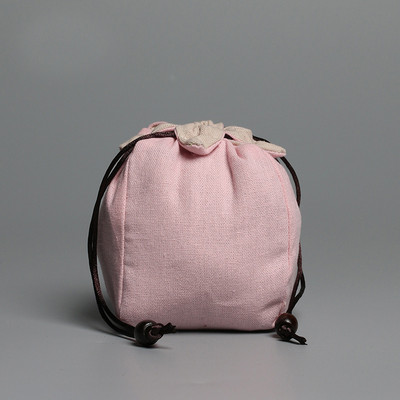 1 vnt Nešiojami medvilniniai tušti medžiaginiai laikymo maišeliai Medžiaginis arbatos maišelis, skirtas vienam arbatinukui, lininis arbatinukas Surišti arbatos puodeliai kasdieniniam naudojimui